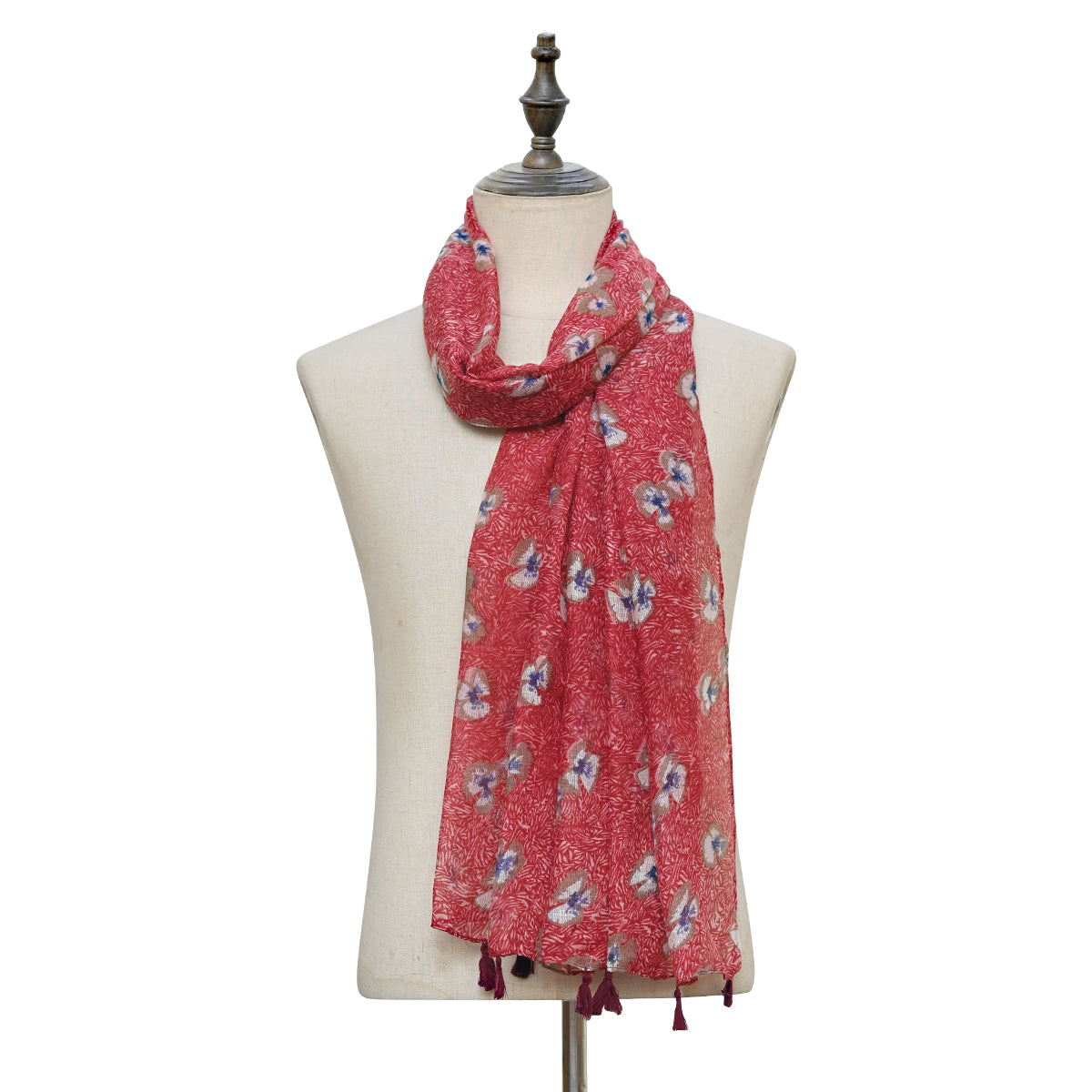 Flower Print Red