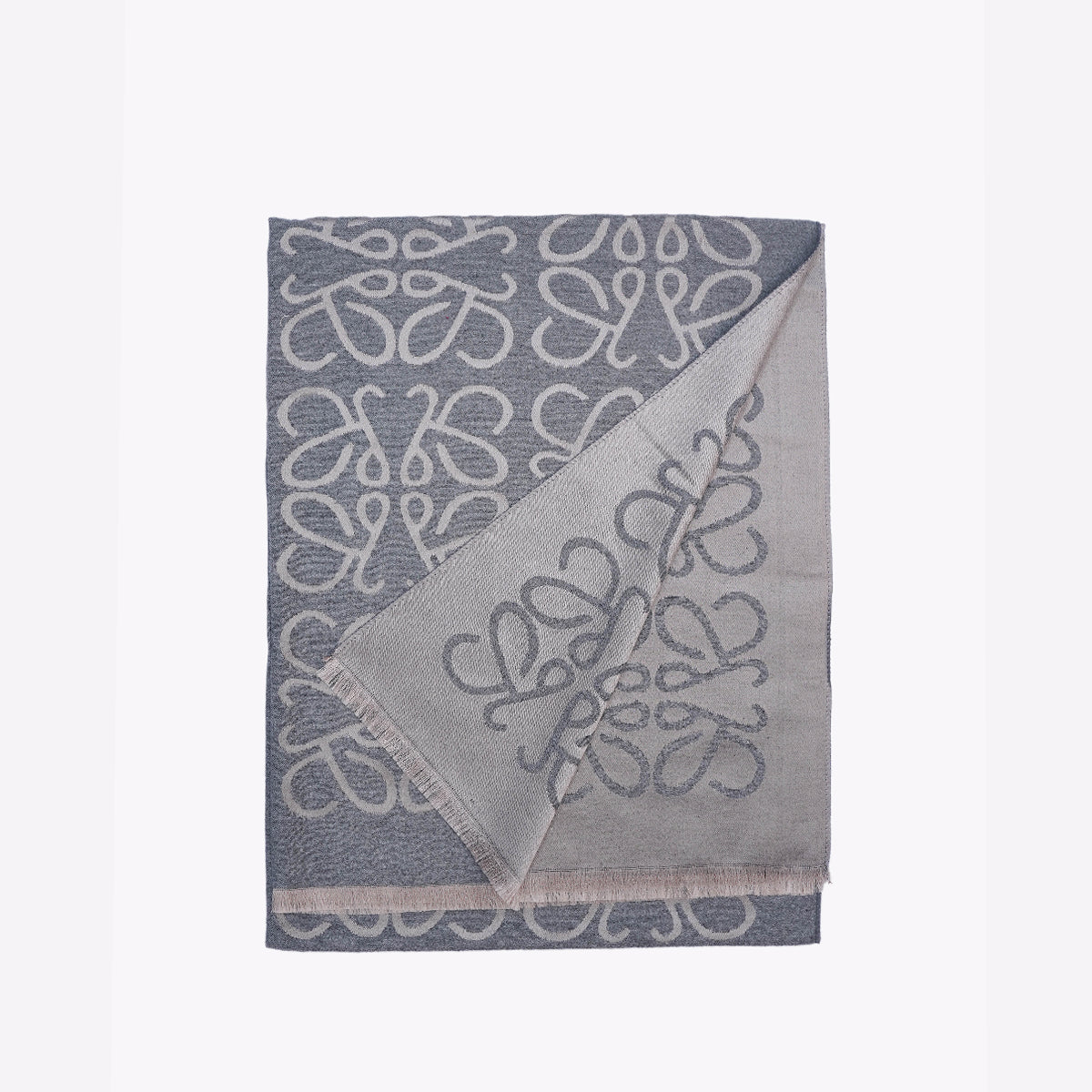 Abstract Grey Premium Cashmere