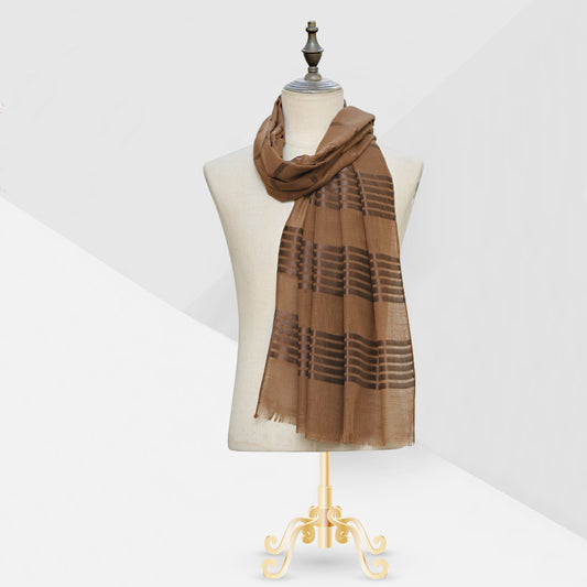 Turkish Plaid & Stripes Brown