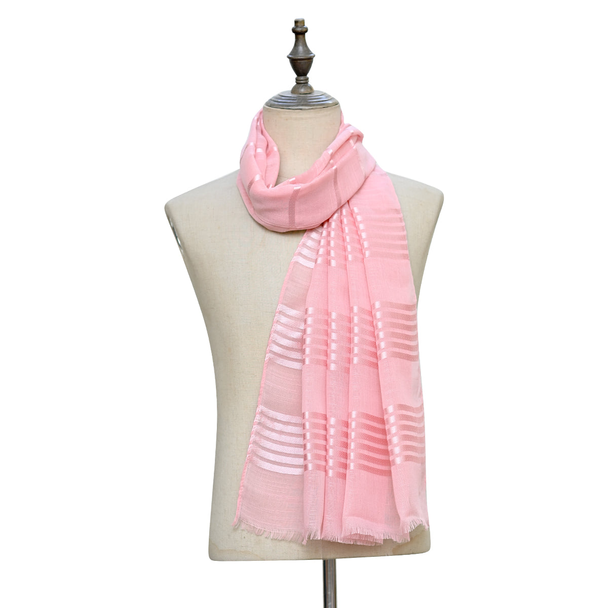 Turkish plaid & Stripes Baby Pink