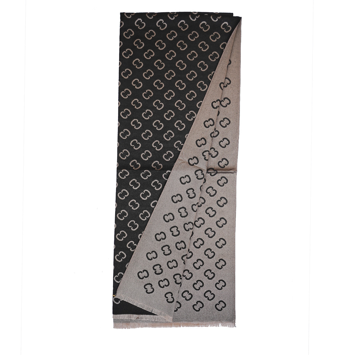 C-C Black premium Cashmere Scarf