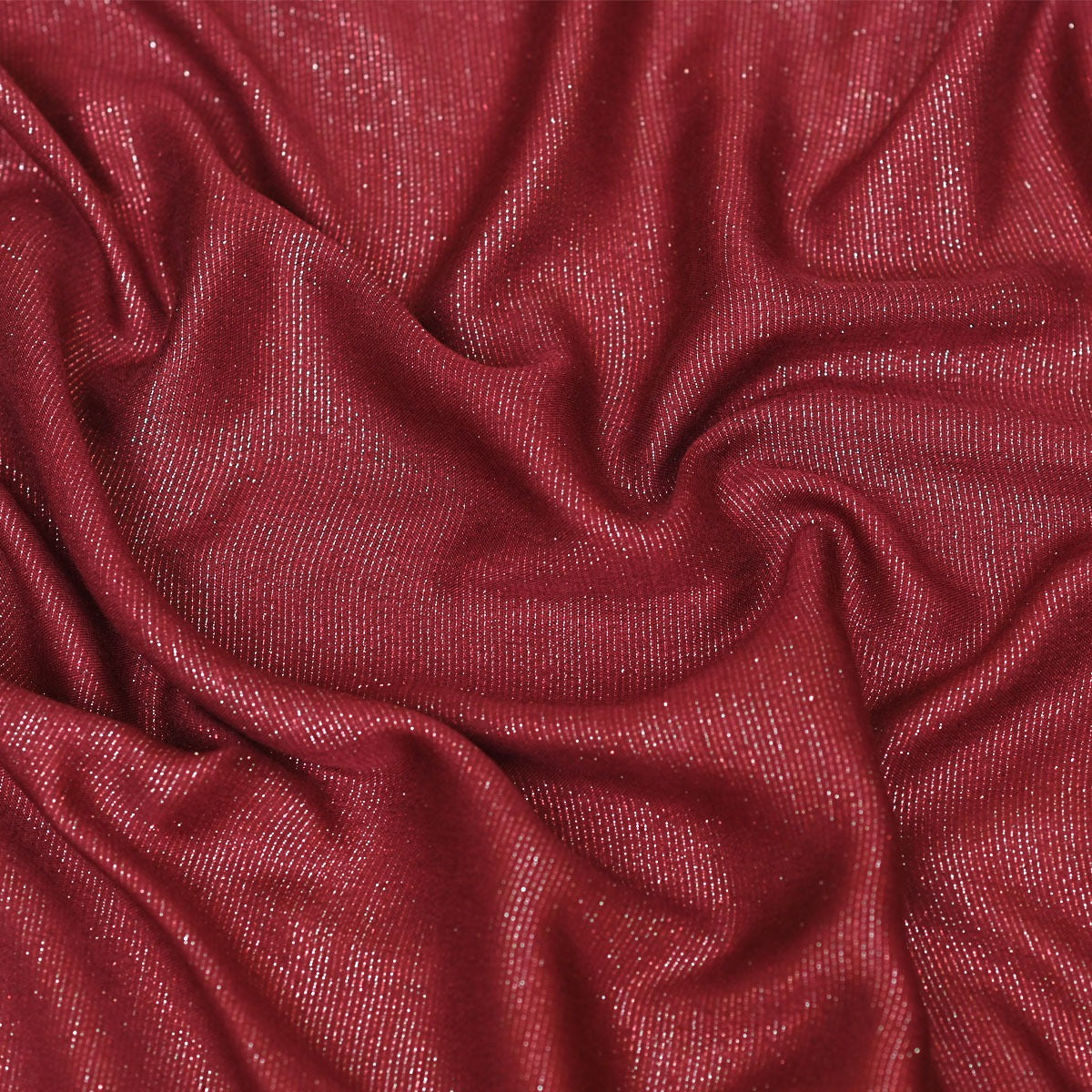 Glitter Lawn Maroon