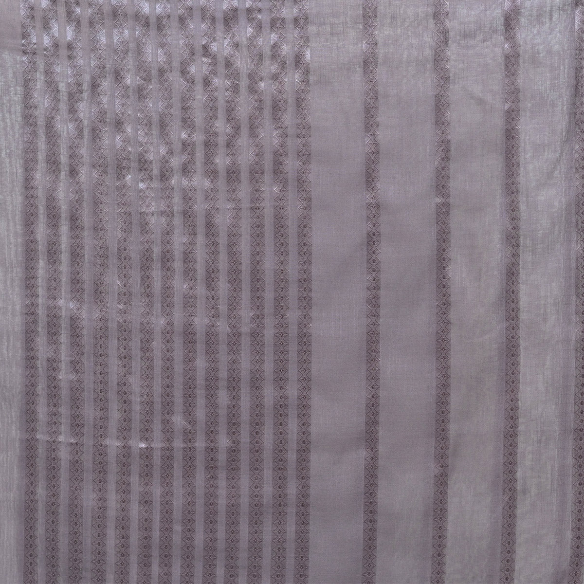 Turkish Lawn Stripes Charcoal Grey