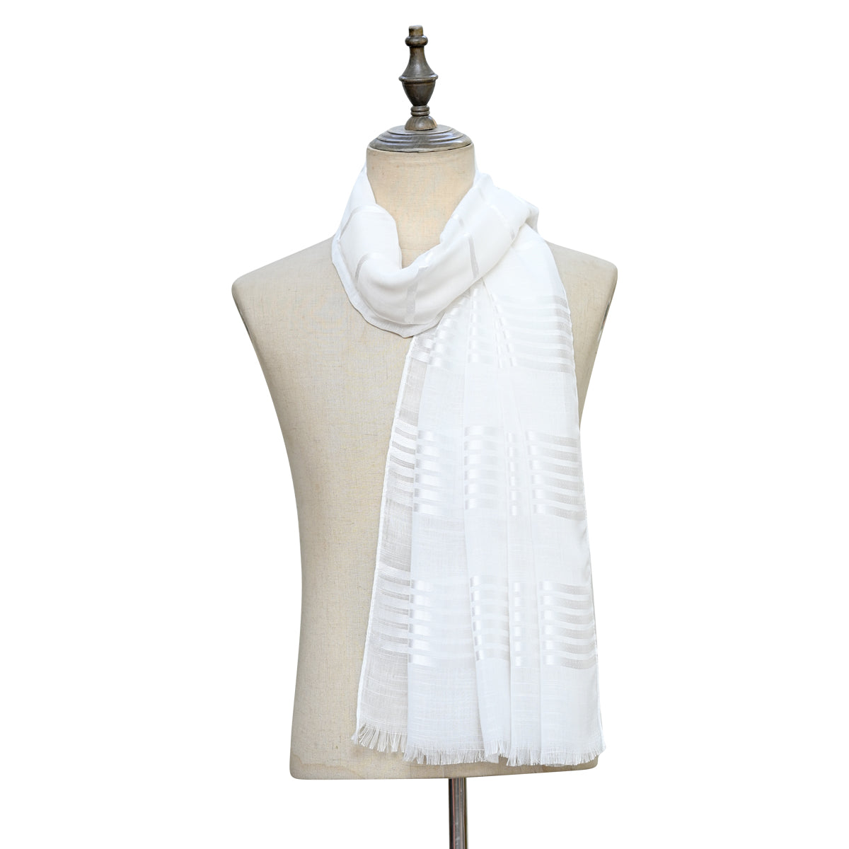 Turkish plaid & Stripes White