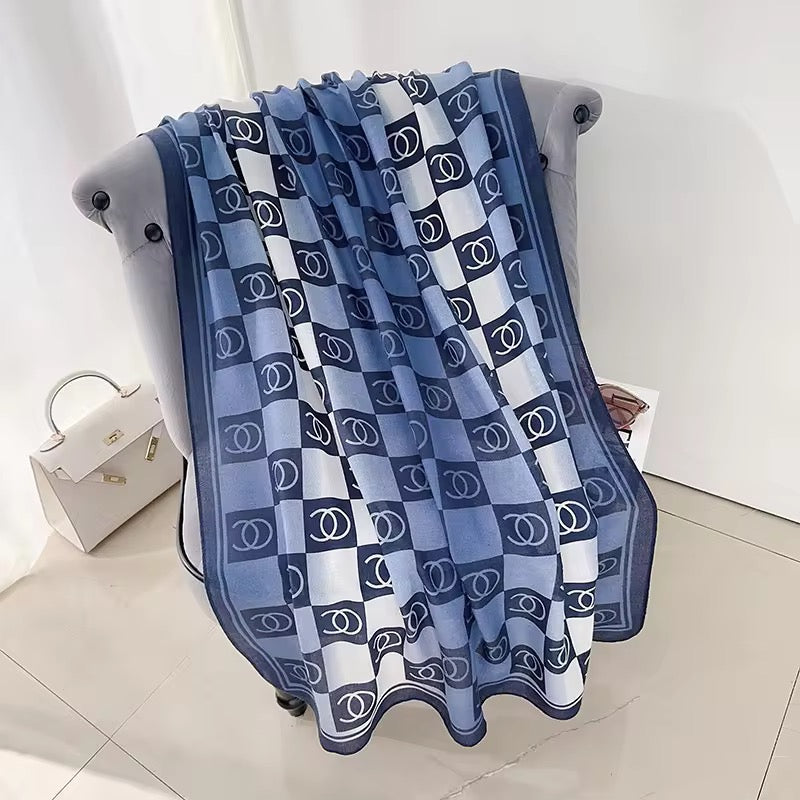 Cha-nel Check Blue