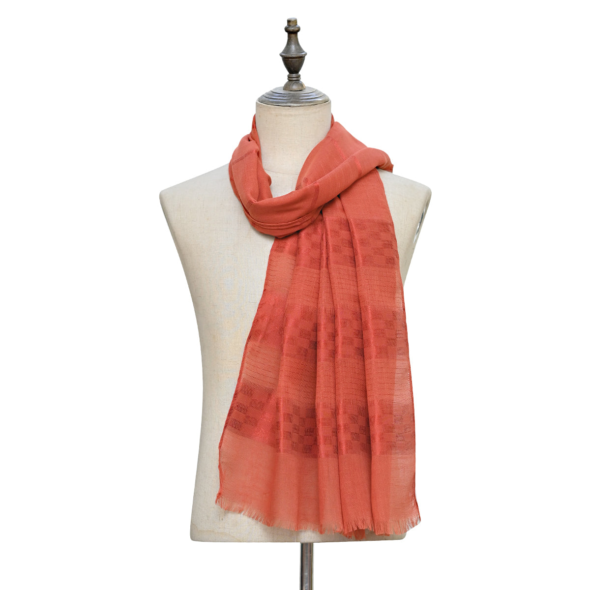 Turkish Lawn Cozy Scarf Orange