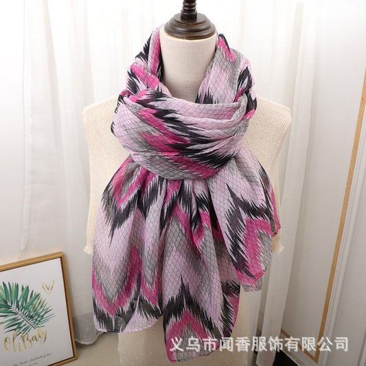 Geometric waved Purple