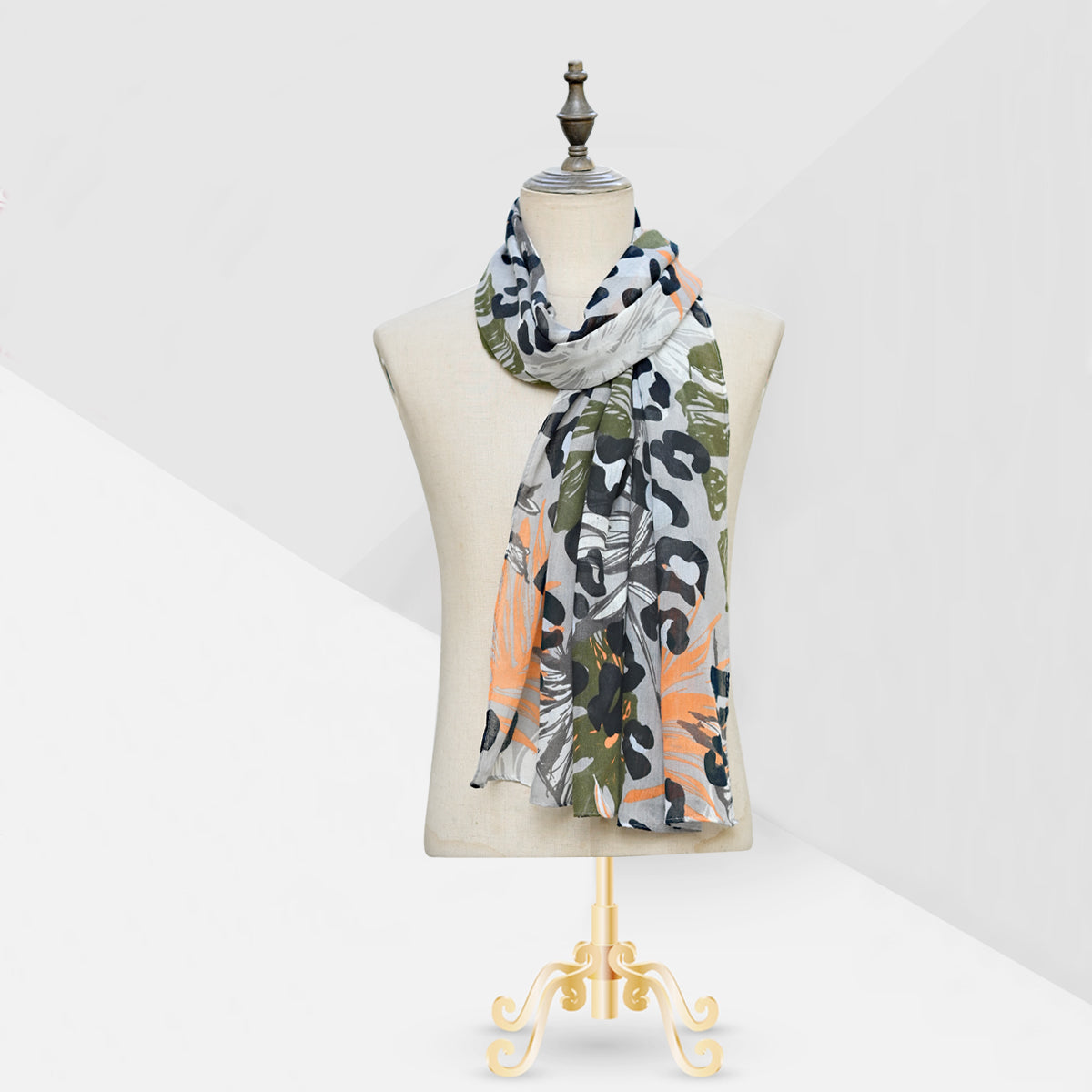 Lawn print Green-S3
