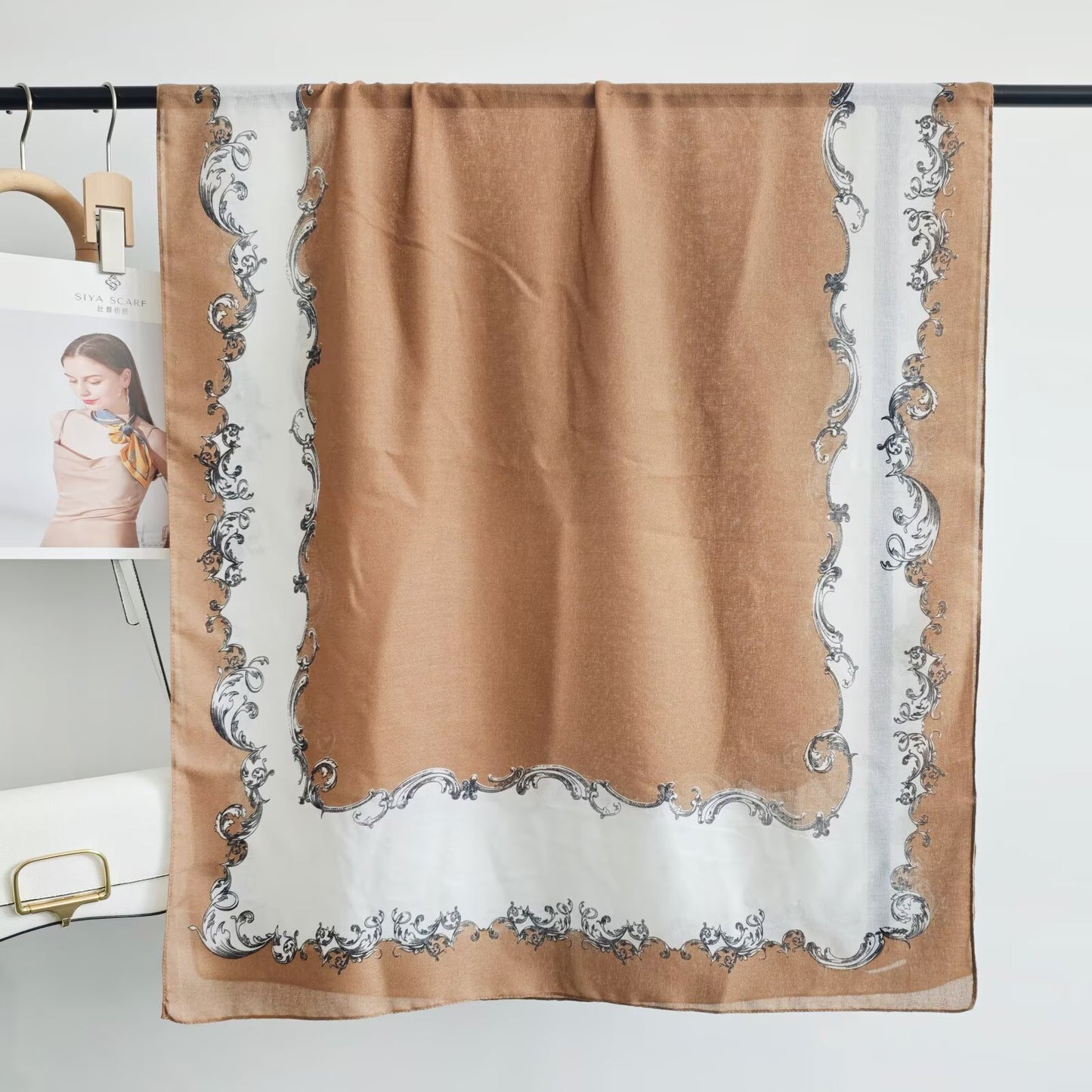Foil Print Brown
