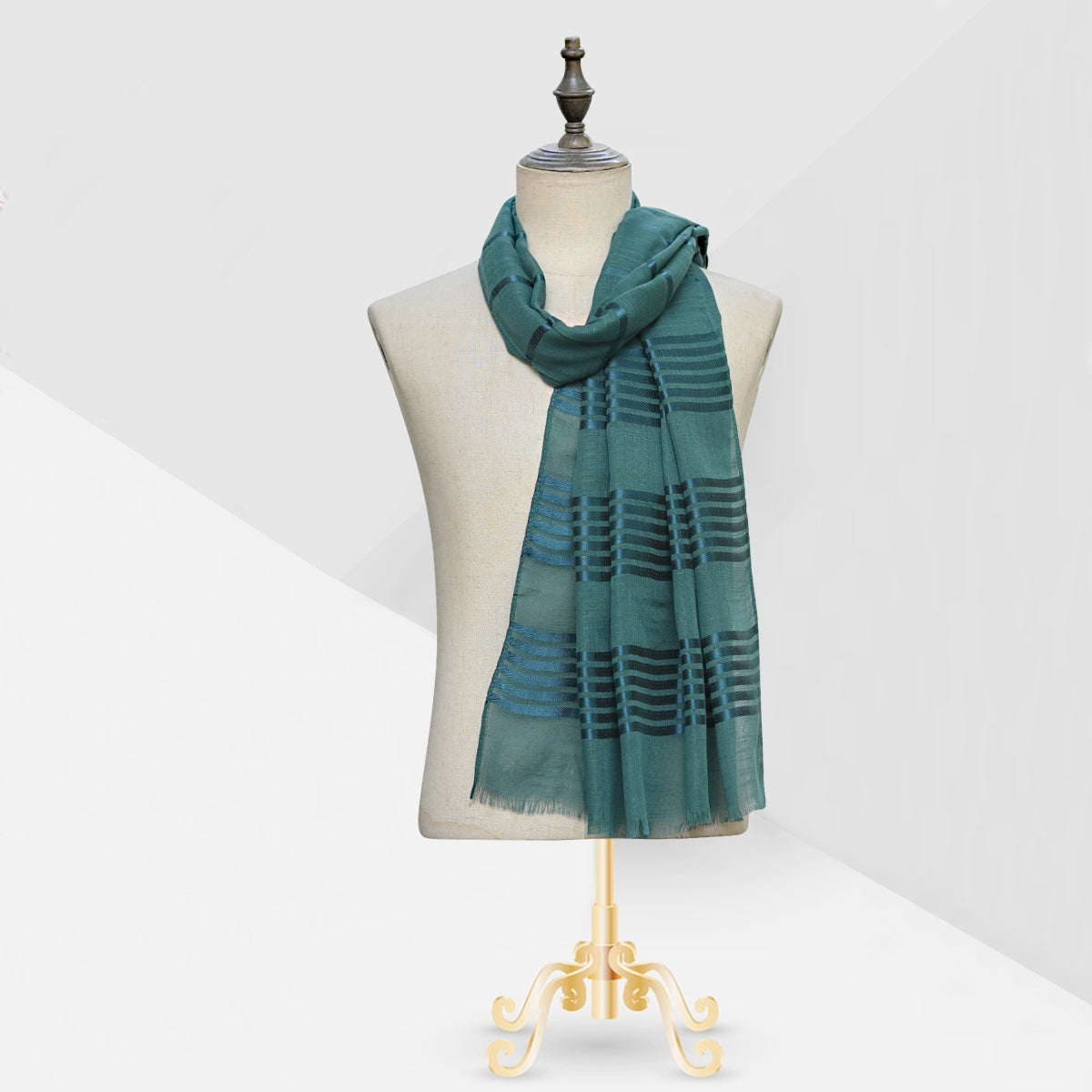 Turkish plaid & Stripes Green