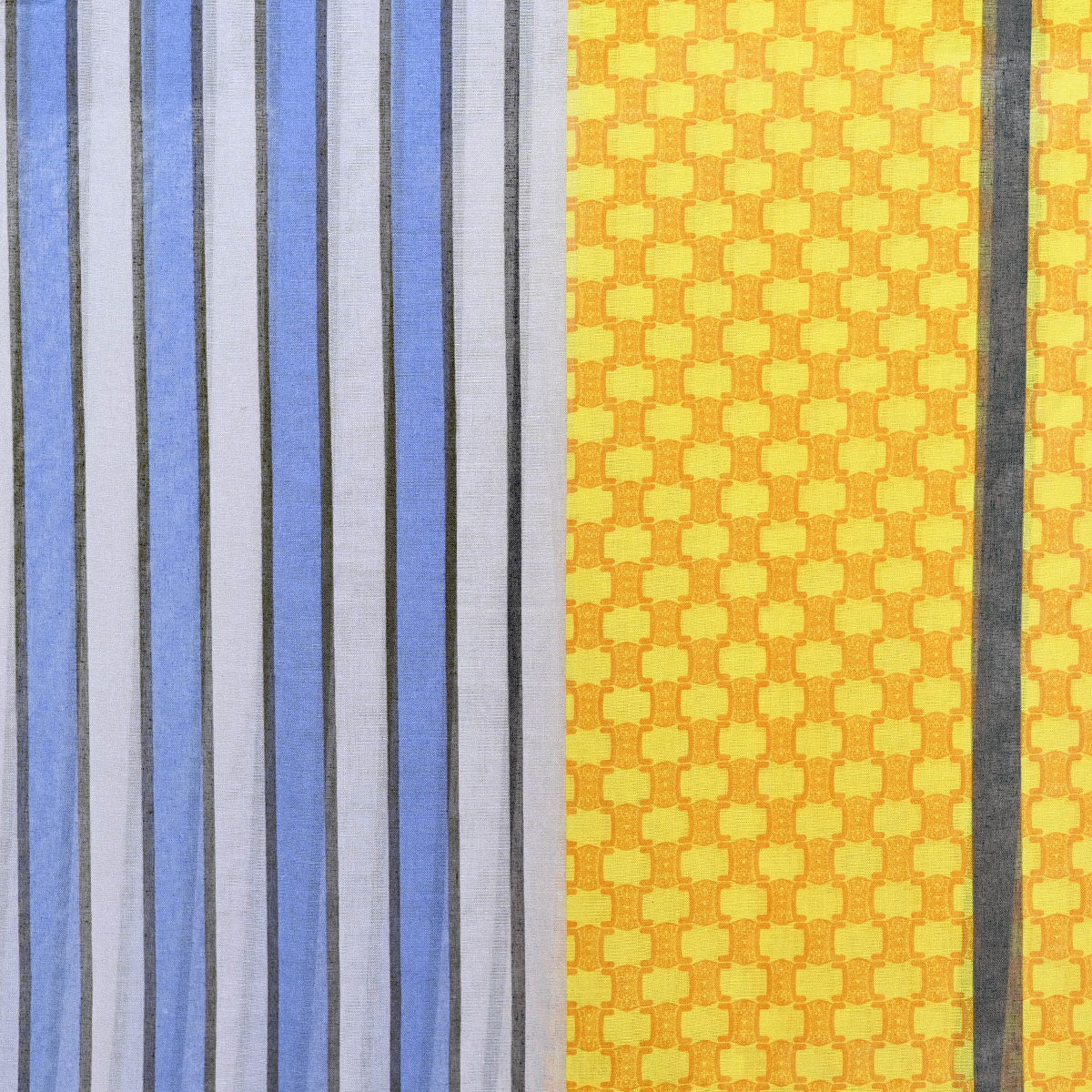 Stripes & Pattern Blue