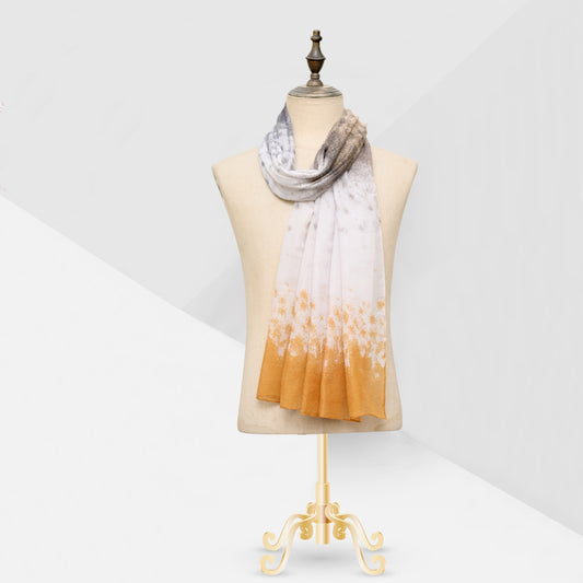 Splatter print Mustard