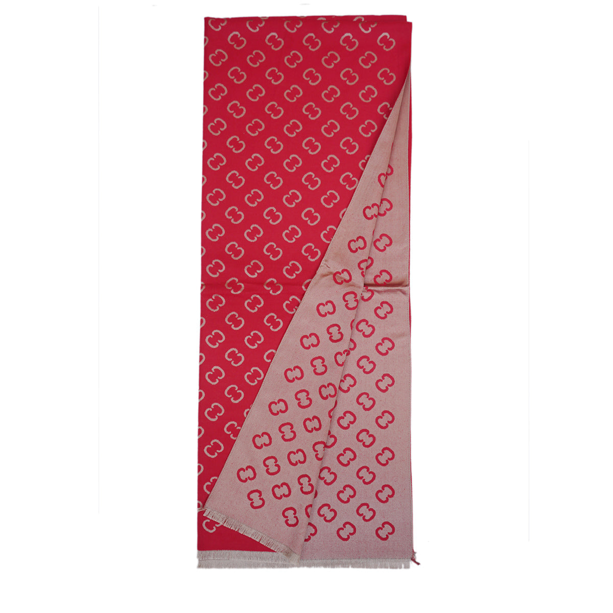 C-C Red premium Cashmere Scarf