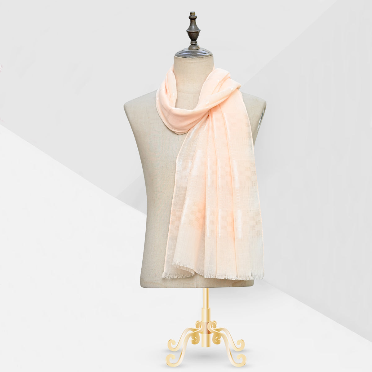Turkish Lawn Cozy Scarf-A1