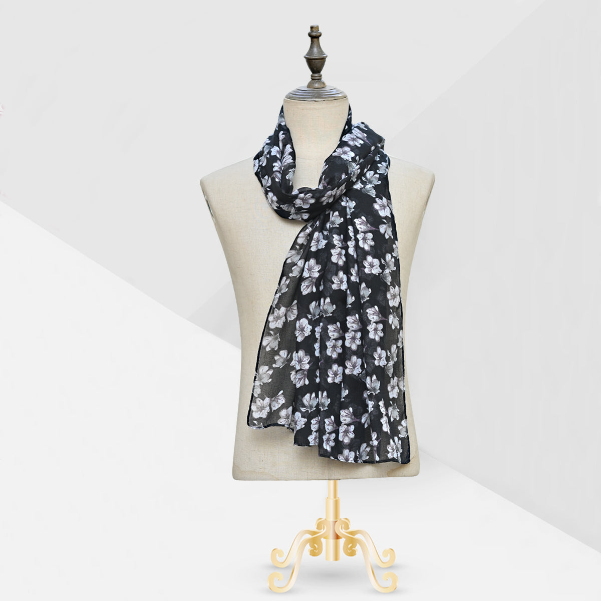 Folky Print Black-S1