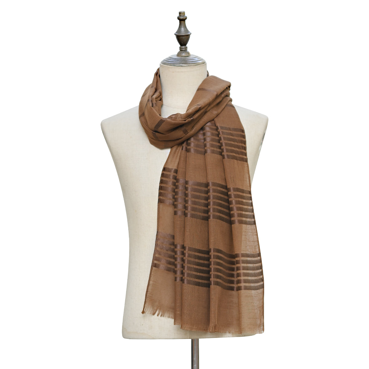 Turkish Plaid & Stripes Brown