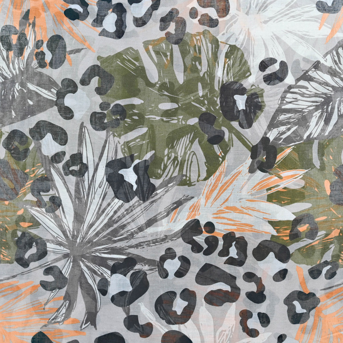 Lawn print Green-S3