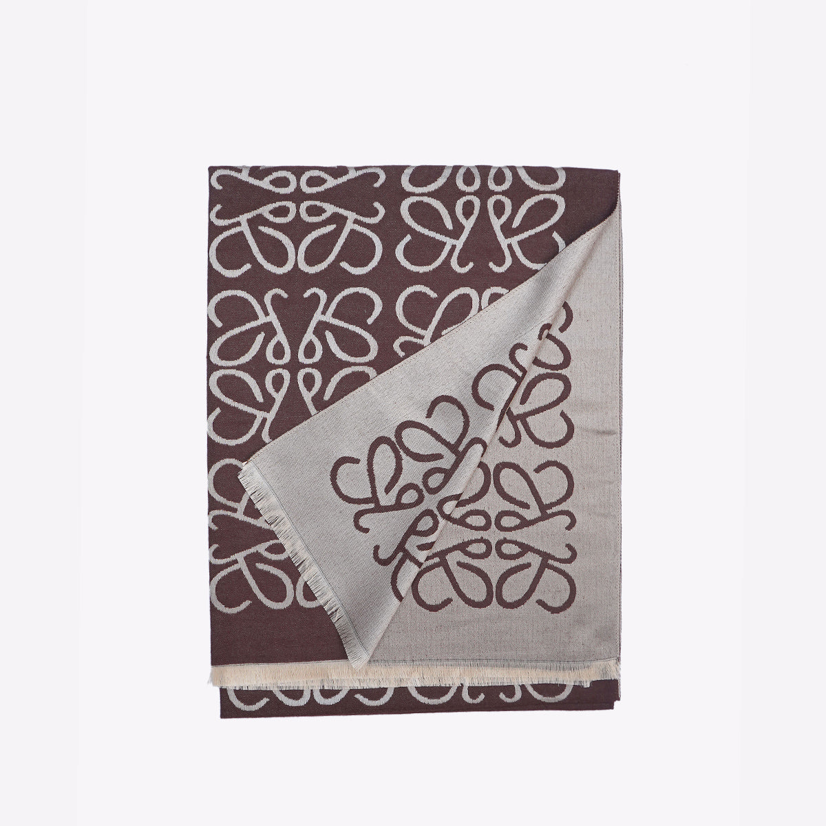 Abstract Brown Premium Cashmere