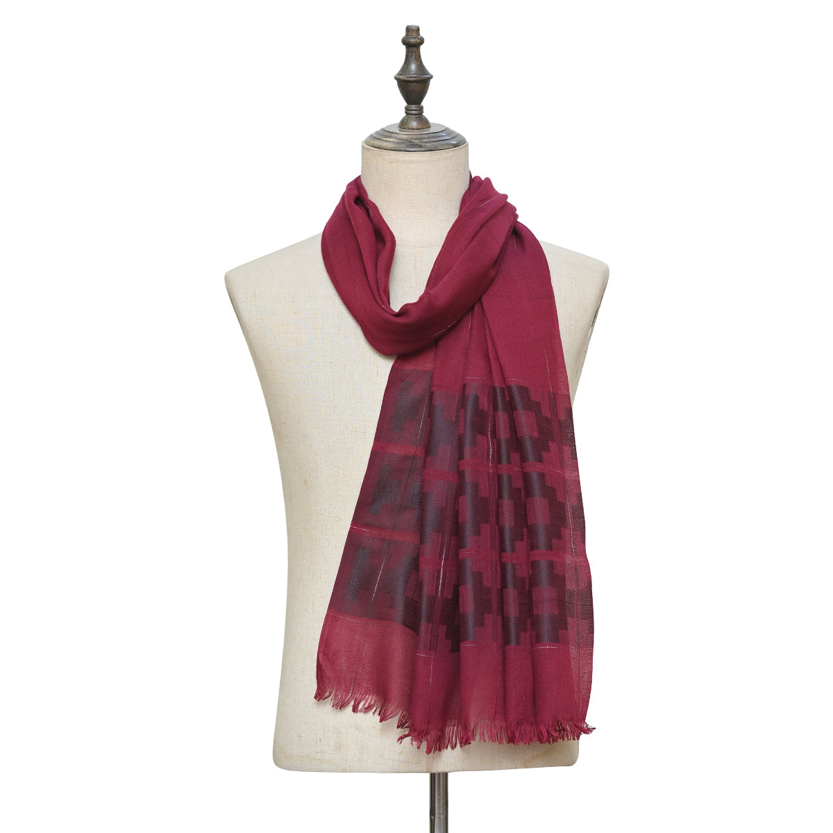 Turkish Texture Maroon