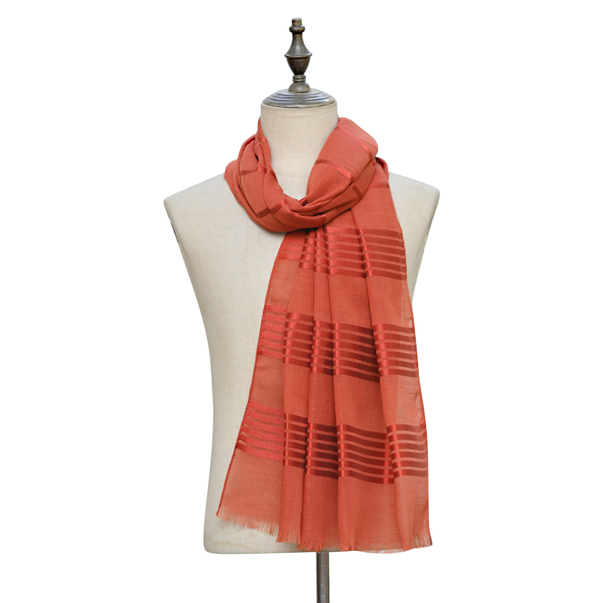 Turkish Plaid & stripes Rust