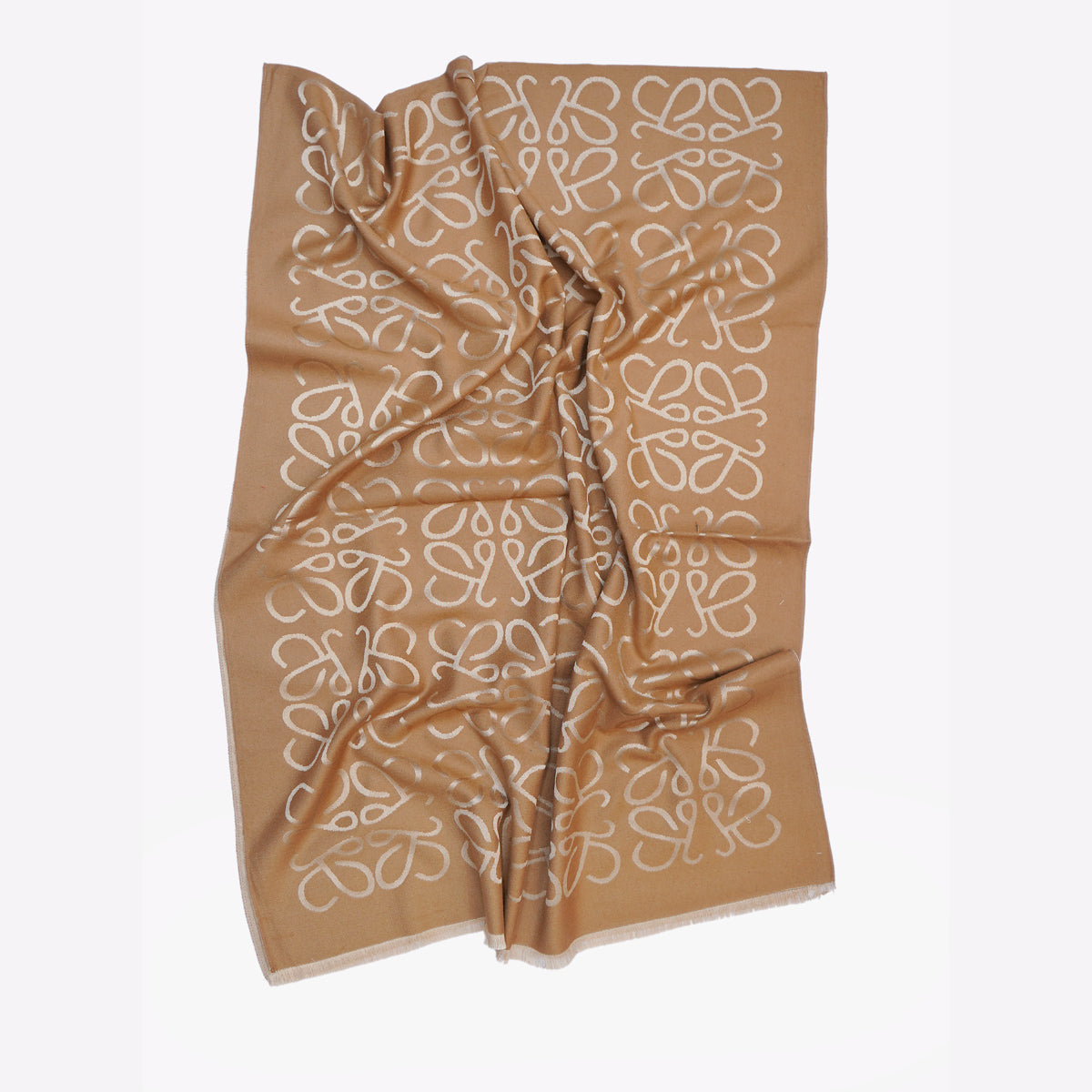 Abstract Beige Premium Cashmere