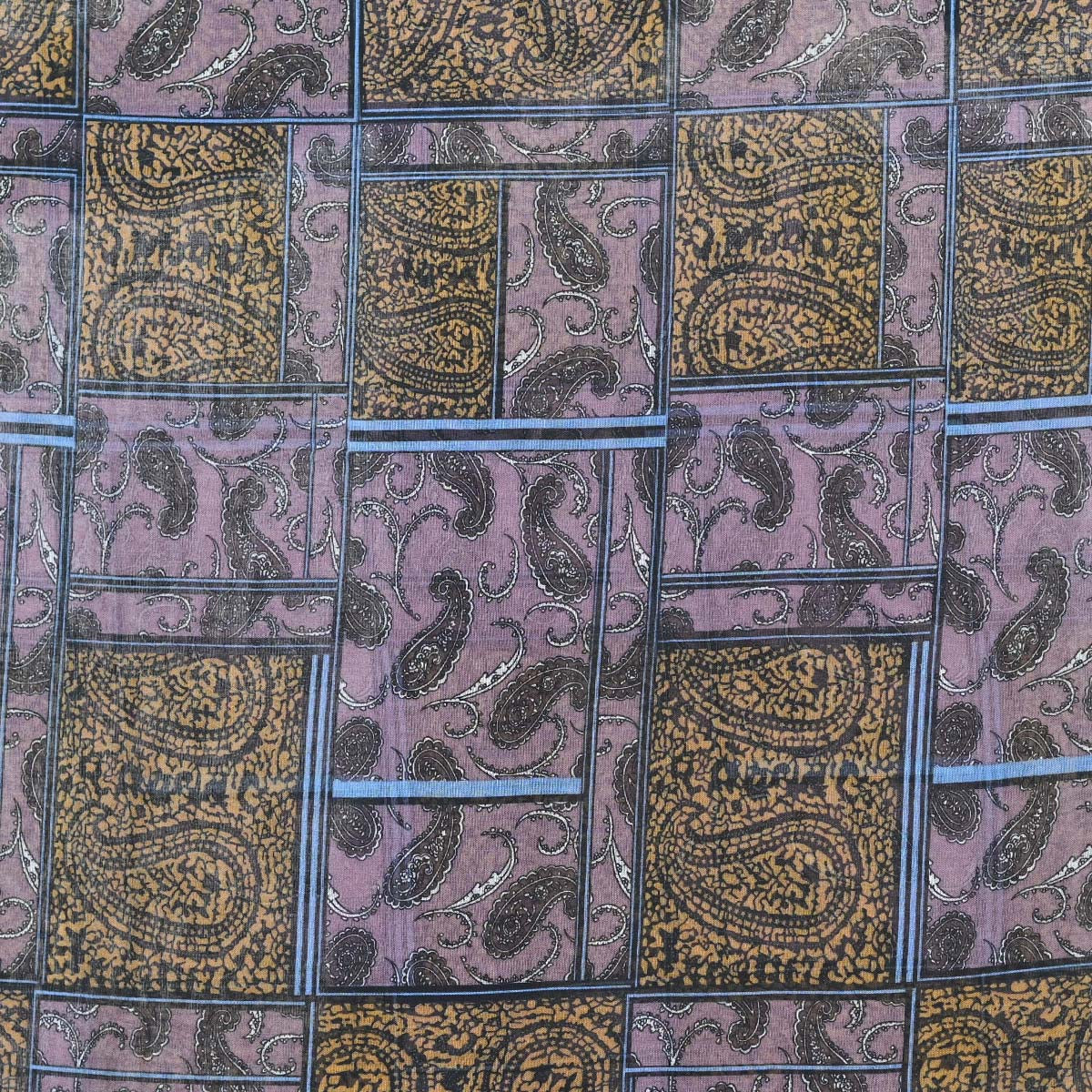 Paisley print-S1 Purple