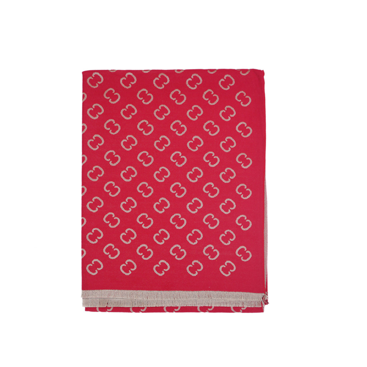 C-C Red premium Cashmere Scarf