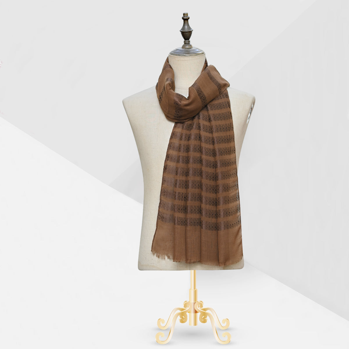 Turkish Lawn Stripes Brown