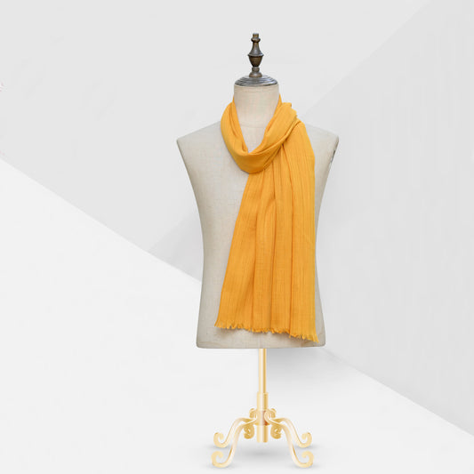 Turkish Lawn Glitter Mustard