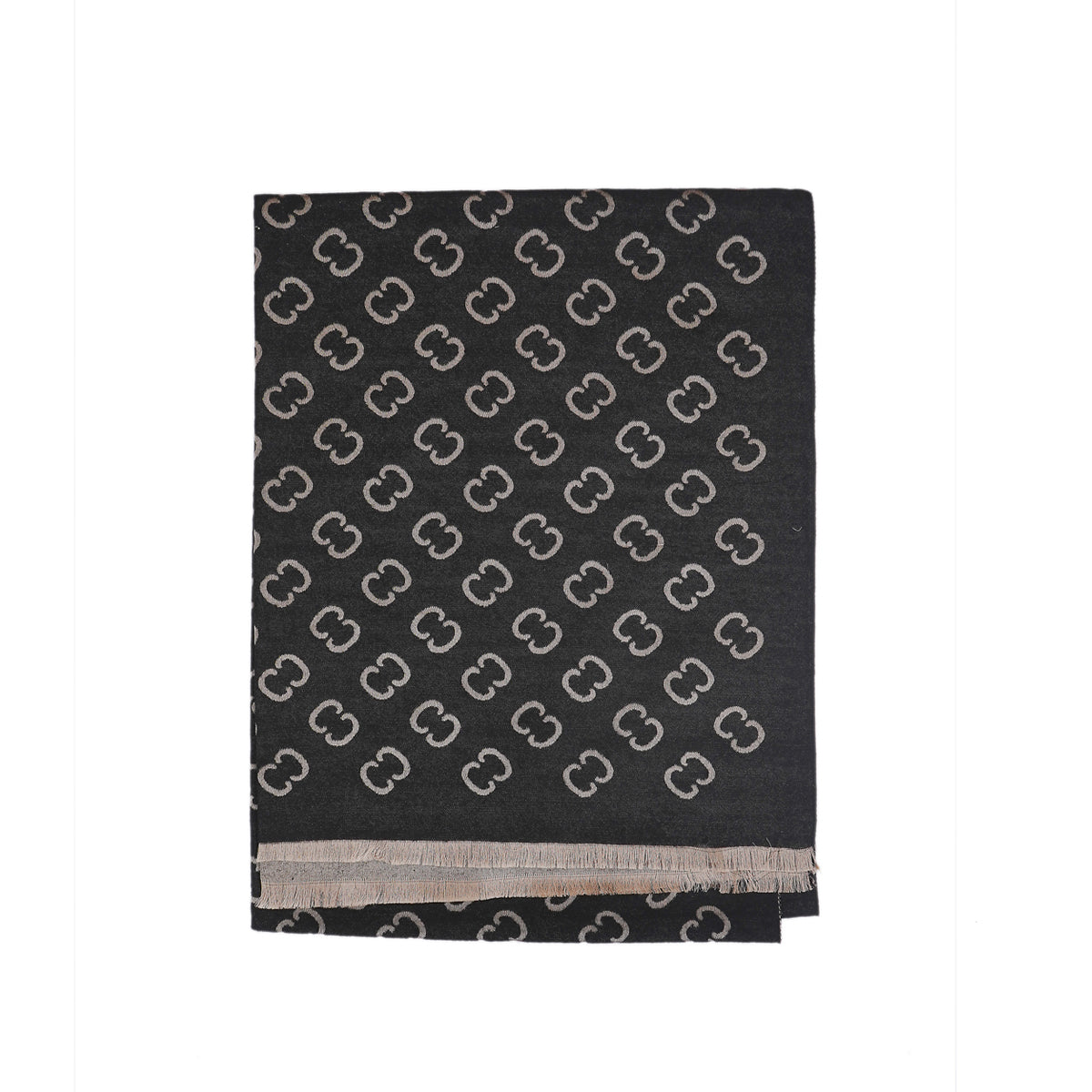 C-C Black premium Cashmere Scarf
