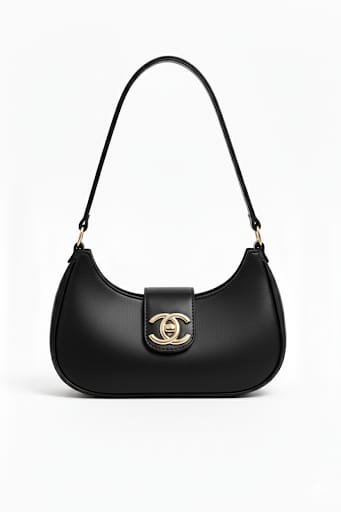 Bella Luxe Shoulder Bag Black