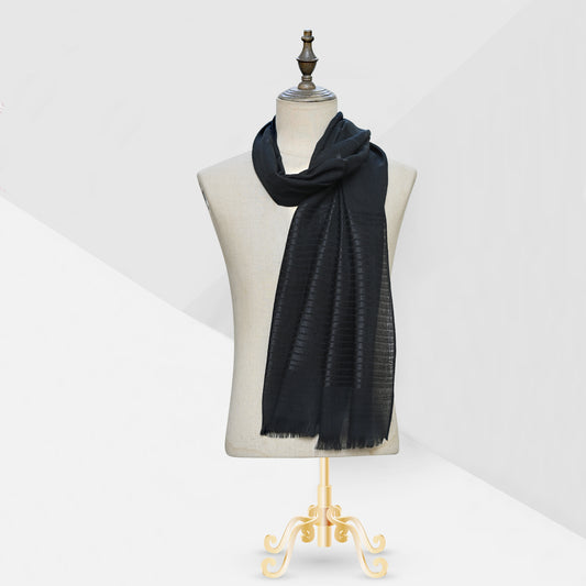 Turkish Texture Stripes Black