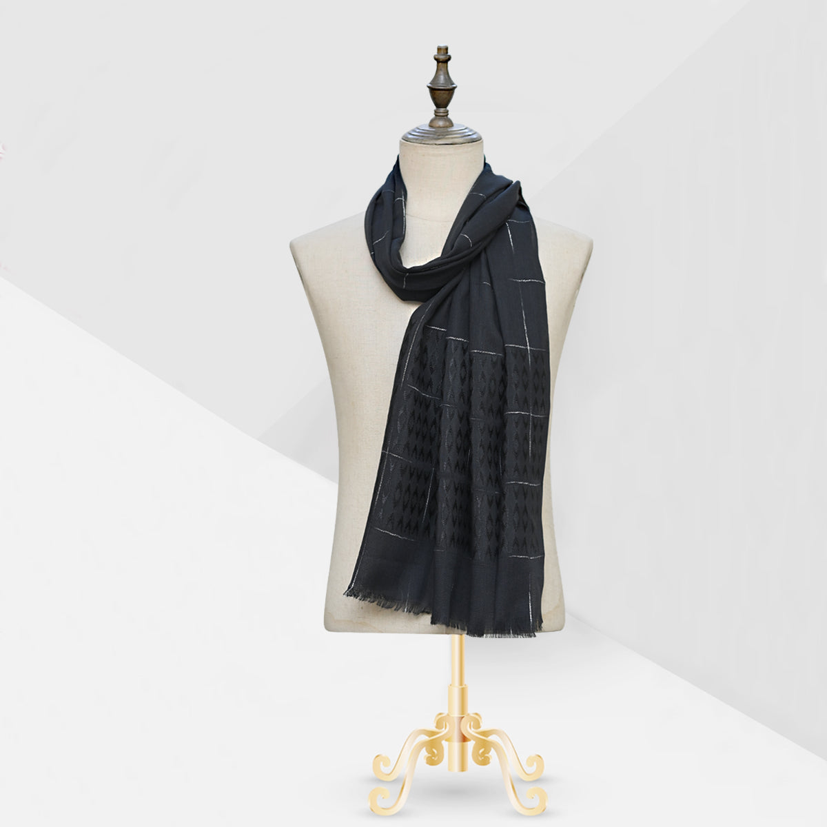 Turkish Chevron Black