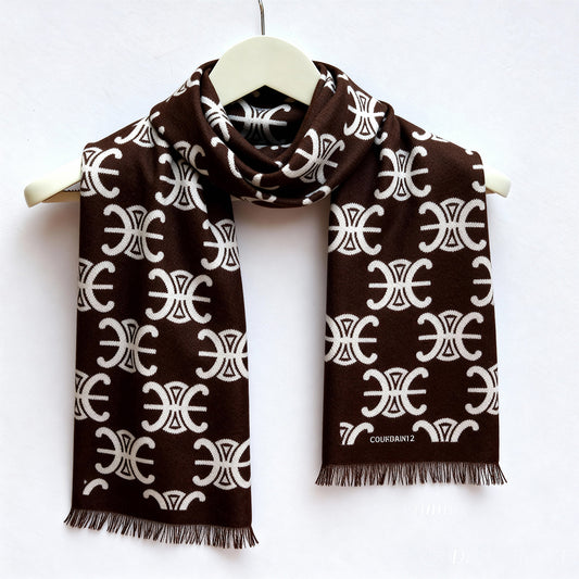 Cel-line logo Brown Premium Cashmere