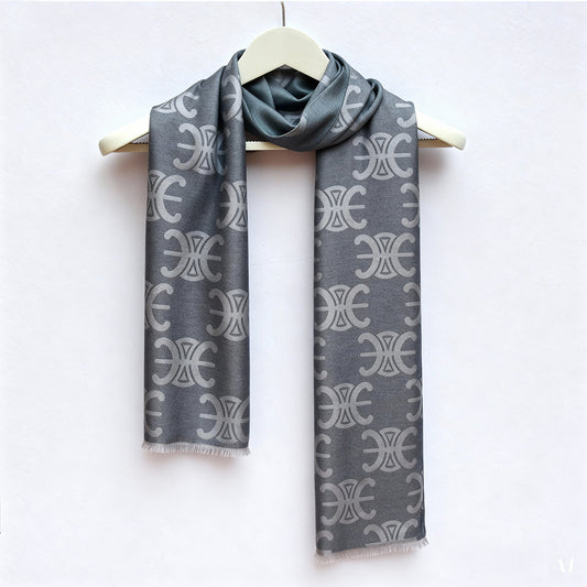 Cel-line logo Grey Premium Cashmere