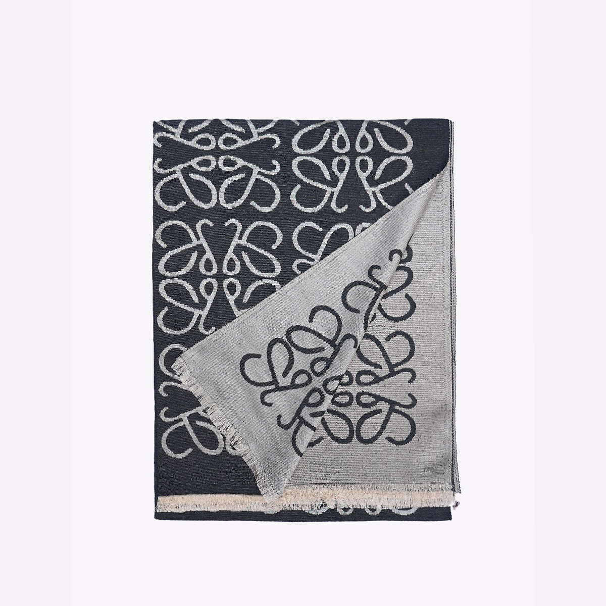 Abstract Black Premium Cashmere