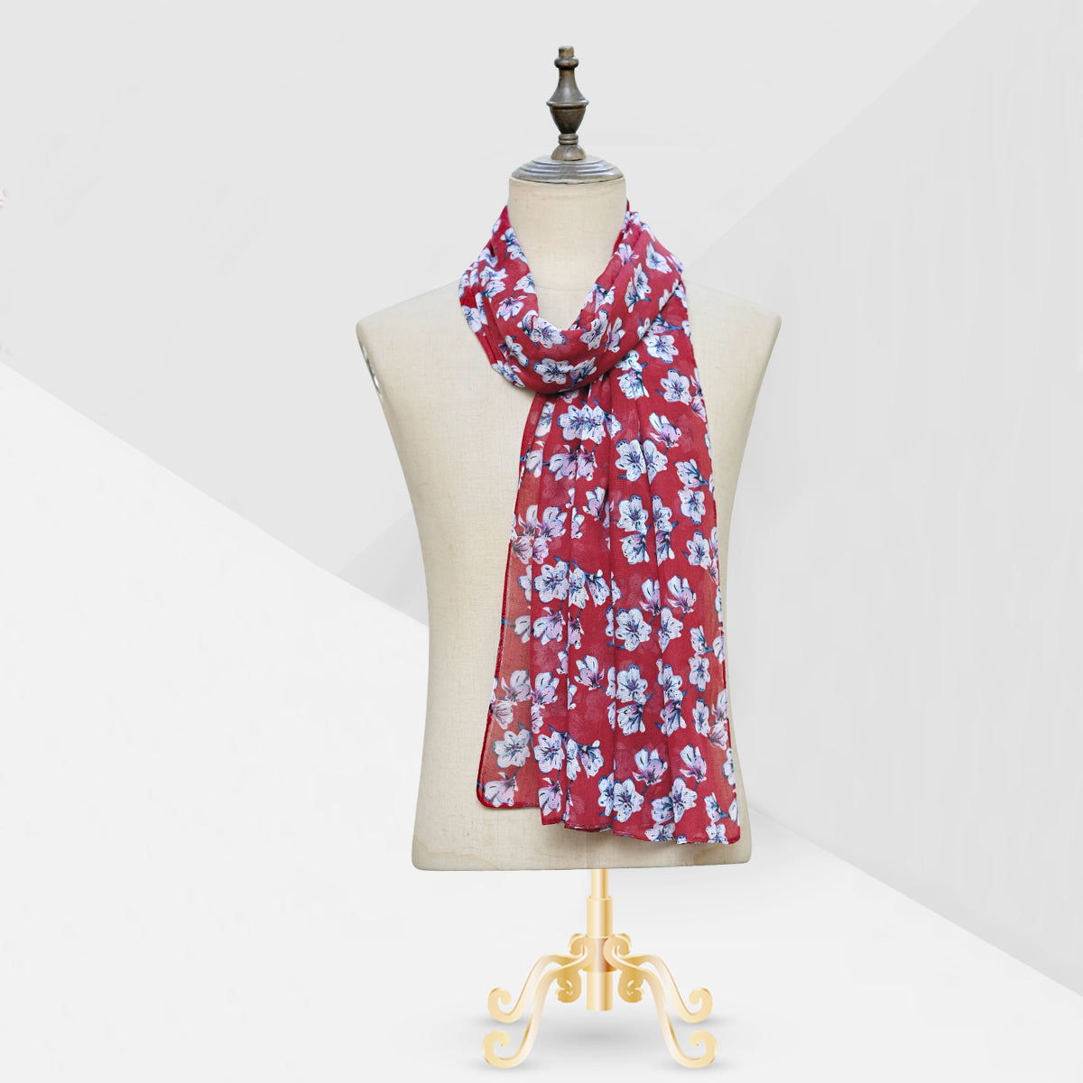 Folky Print Red-S1