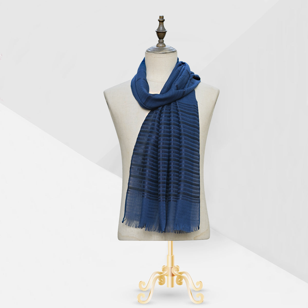 Turkish Texture Stripes Navy Blue