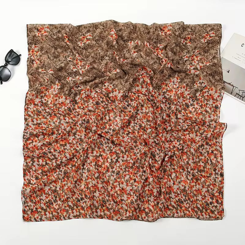 Folky print beige-C1