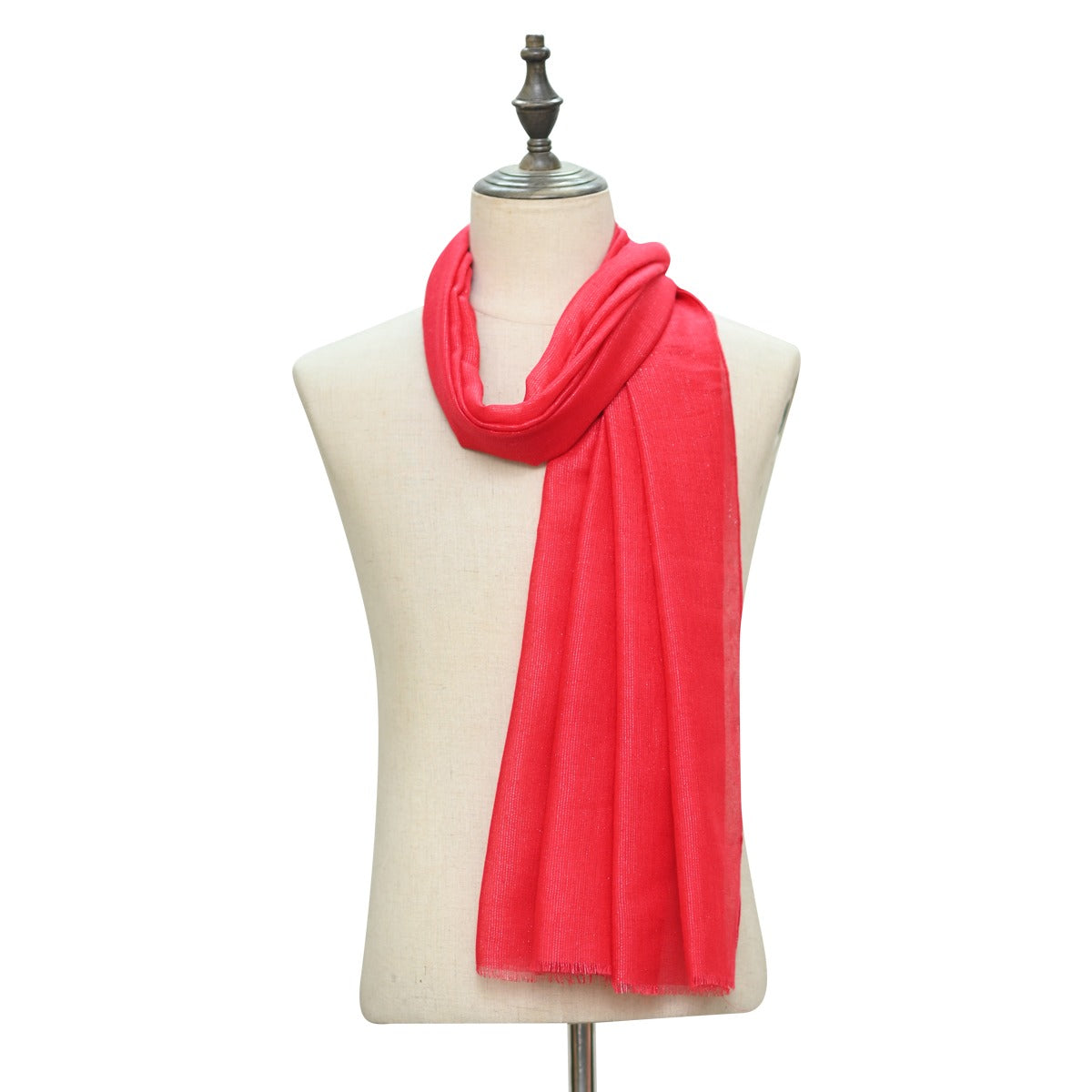 Glitter Lawn Red