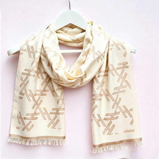 H-H Print Premium Cashmere