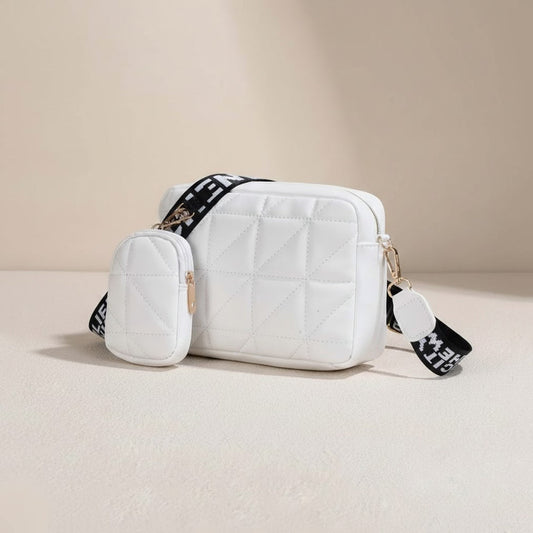 Urban Glint crossbody bag C-AR-5 White