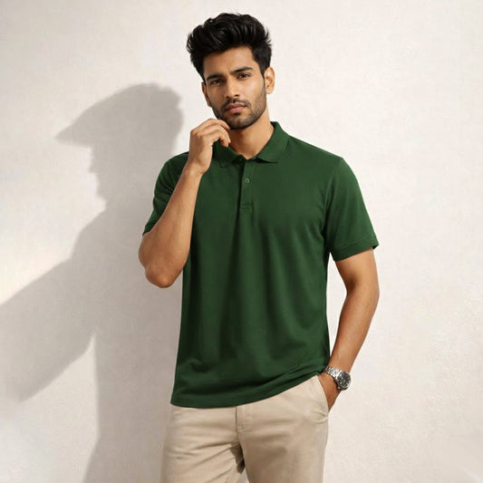 Polo shirt green
