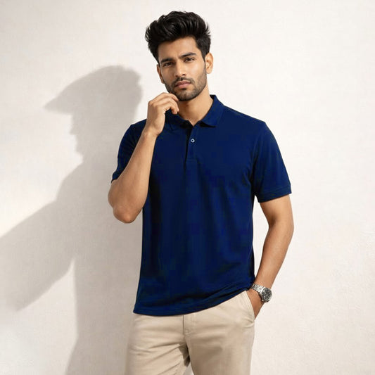 Polo shirt navy