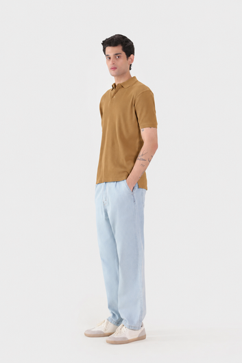 Polo shirt beige