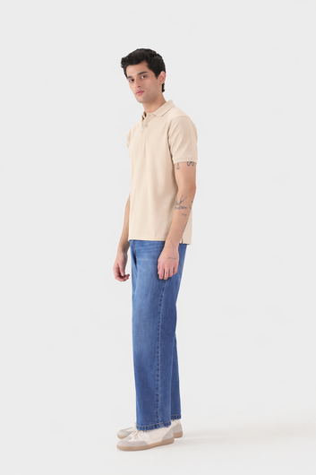 Polo shirt fawn