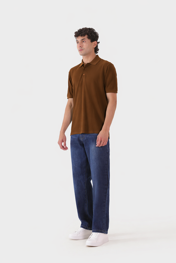 Polo shirt brown