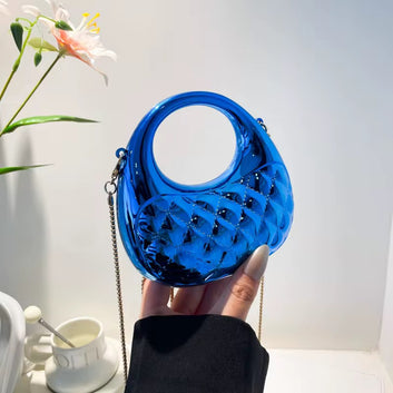 China Imported mini Clutch Blue