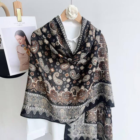 Folky Print Black-S5