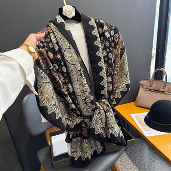 Folky Print Black-S5